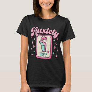 On Off Switch Fun Mental Health Awareness Retro T-Shirt