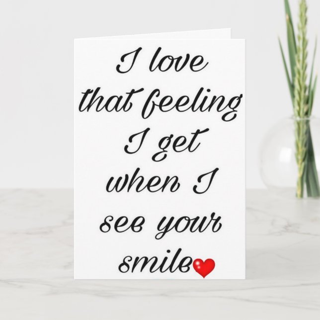 **ON OUR ANNIVERSARY LET ME SHOW MY LOVE** CARD (Front)