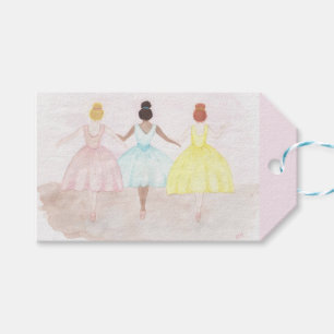 On Point Ballet Dancers Gift Tags