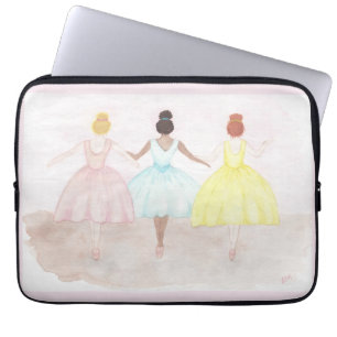 On Point Ballet Dancers Laptop Sleeve