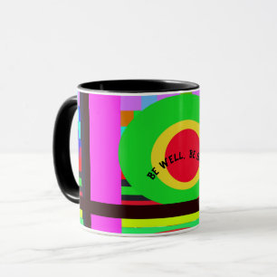 On Point Contemporary Artful Trend Circles Mug