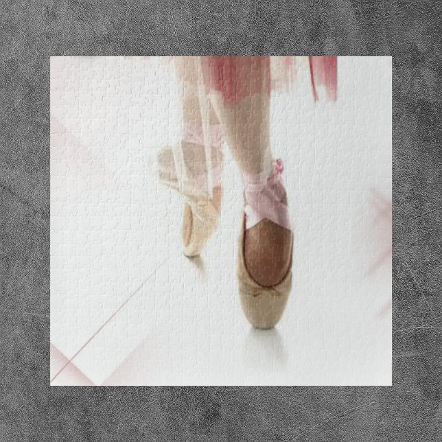 On Pointe Ballet Shoes Jigsaw Puzzle (Creator Uploaded)