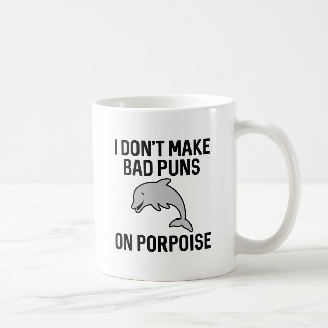 On Porpoise Coffee Mug (Right)