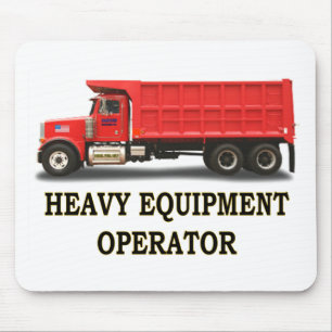 ON ROAD DUMP TRUCK MOUSE PAD