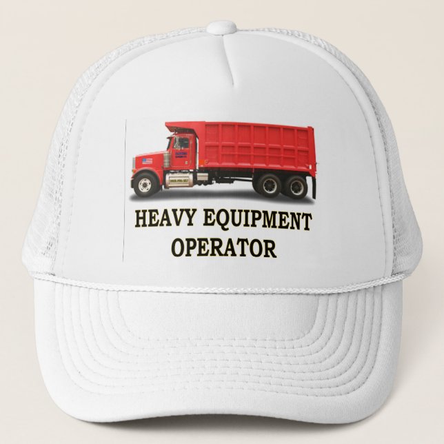 ON ROAD DUMP TRUCK TRUCKER HAT (Front)