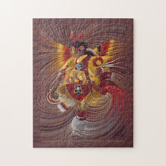 On Sacred Ground Series IV Puzzle (Vertical)