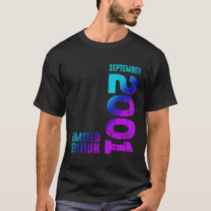 On September 2001 Since 2001 Vintage 2001 Birth Re T-Shirt