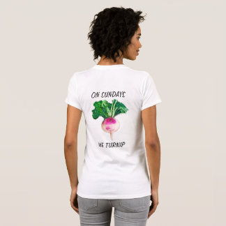 On Sundays we Turnip - Animal Crossings T-Shirt