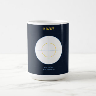 On Target — 90s Maximalist Coffee Mug | Retro