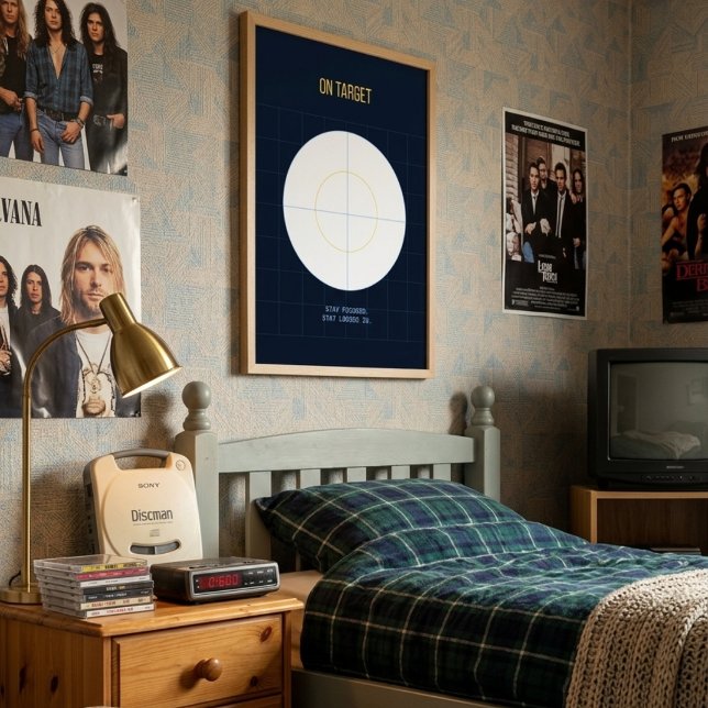 On Target — 90s Maximalist Poster | Retro Bedroom  (Creator Uploaded)