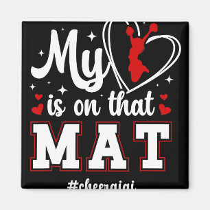 On That Mat Cheer Gigi Cheerleading Gigi Cheerlead Magnet