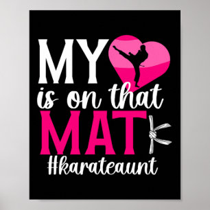 On That Mat Karate Aunt Karate Auntie 1  Poster