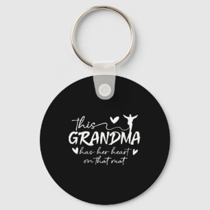 On That Mat Karate Grandma Karate Grandmother 1 Key Ring