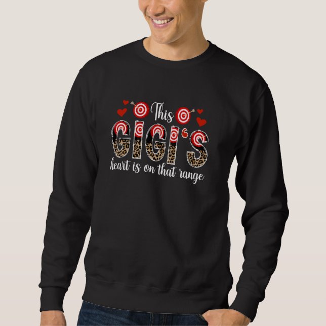 On That Range Archery Gigi Grandma Gigi Of An Arch Sweatshirt (Front)