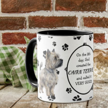 On the 8th Day God Created Cairn Terrier Dogs