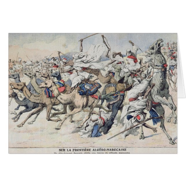On the Algero-Moroccan Frontier, a French (Front Horizontal)