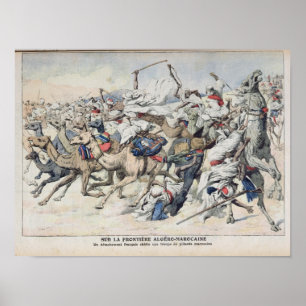 On the Algero-Moroccan Frontier, a French Poster