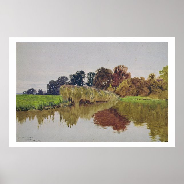 On the Arun, Stoke, Sussex Poster (Front)