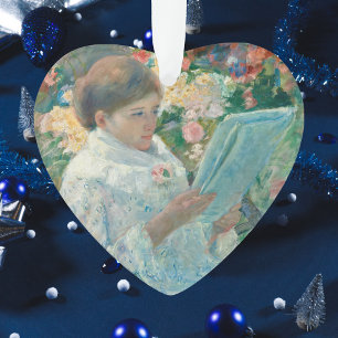 On the Balcony - Mary Cassatt - Fine Art Repro Ornament