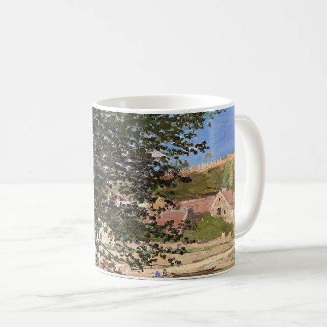On the Bank of the Seine by Monet Coffee Mug (Front Right)
