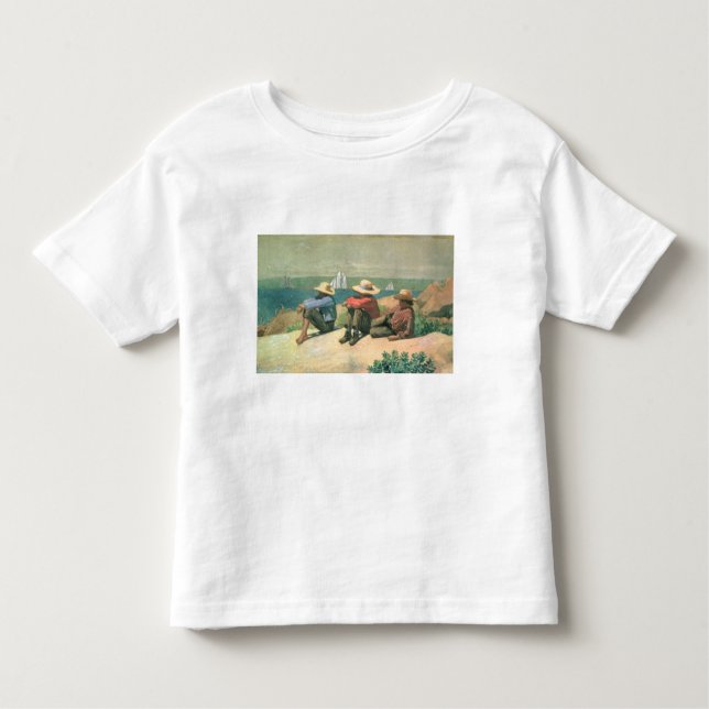 On the Beach, 1875 (w/c) Toddler T-Shirt (Front)
