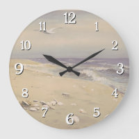 On the Beach (1879) – Vintage Coastal Art