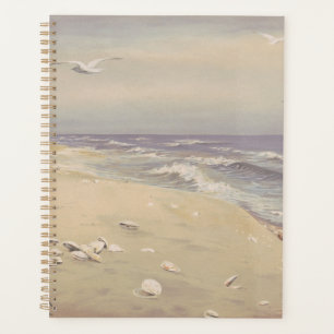 On the Beach (1879) – Vintage Coastal Art Planner