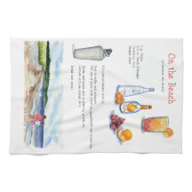 On the Beach bar towel