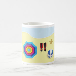On The Beach Coffee Mug