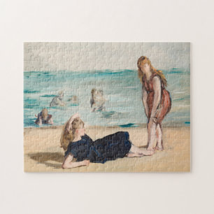 On the Beach   Édouard Manet Jigsaw Puzzle
