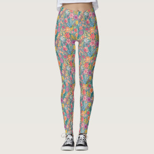 On The Beach, Everything Else Disappears Leggings