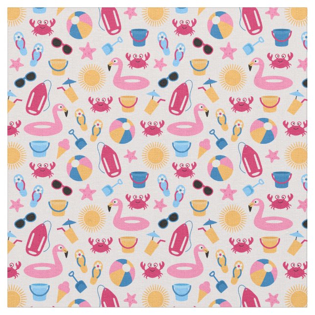 On the beach fabric (Close Up)