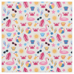 On the beach fabric