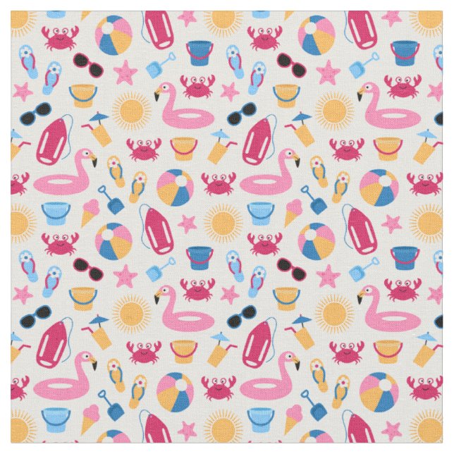 On the beach fabric (Close Up)
