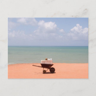 On the Beach in Natal/Brazil Postcard
