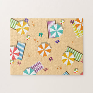 On The Beach Jigsaw Puzzle