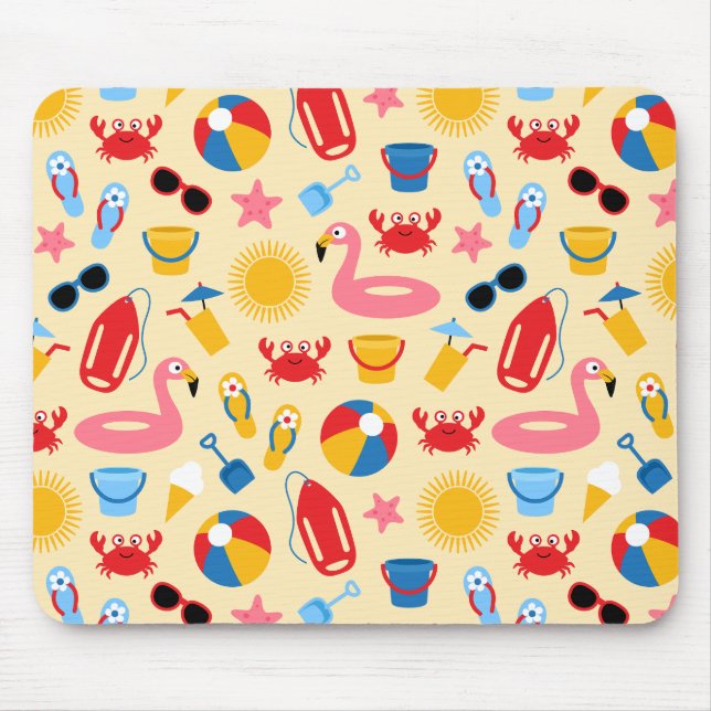 On the beach mouse pad (Front)