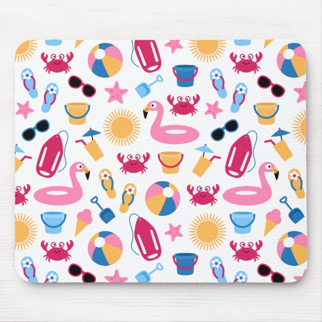 On the beach mouse pad (Front)
