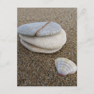 On the Beach Postcard