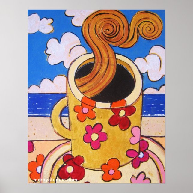 "On the Beach" Poster (Front)