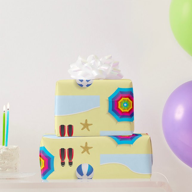 On The Beach Wrapping Paper (Creator Uploaded)