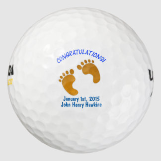 On the Birth of Your Baby - Golf Ball Keepsake