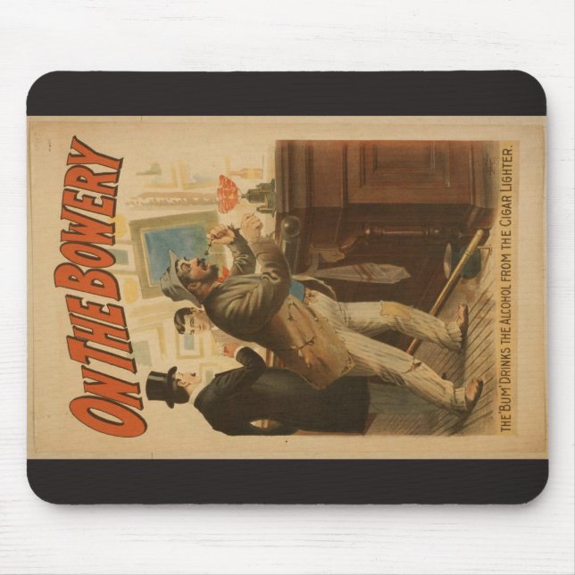 On the Bowery Mouse Pad (Front)