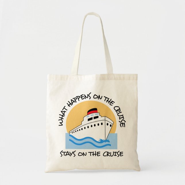 On the Cruise Tote Bag (Front)