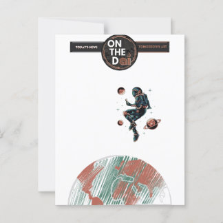 ON THE Dai News Postcard