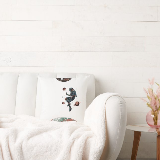 ON THE Dai News Throw Pillow (Couch)