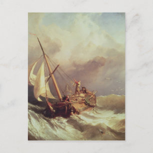 On the Dogger Bank, 1846 Postcard