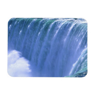 On the Edge of Powerful Niagara Falls, New York Magnet