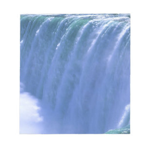 On the Edge of Powerful Niagara Falls, New York Notepad