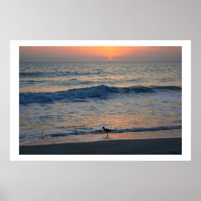 On The Edge of Sunset Poster (Front)